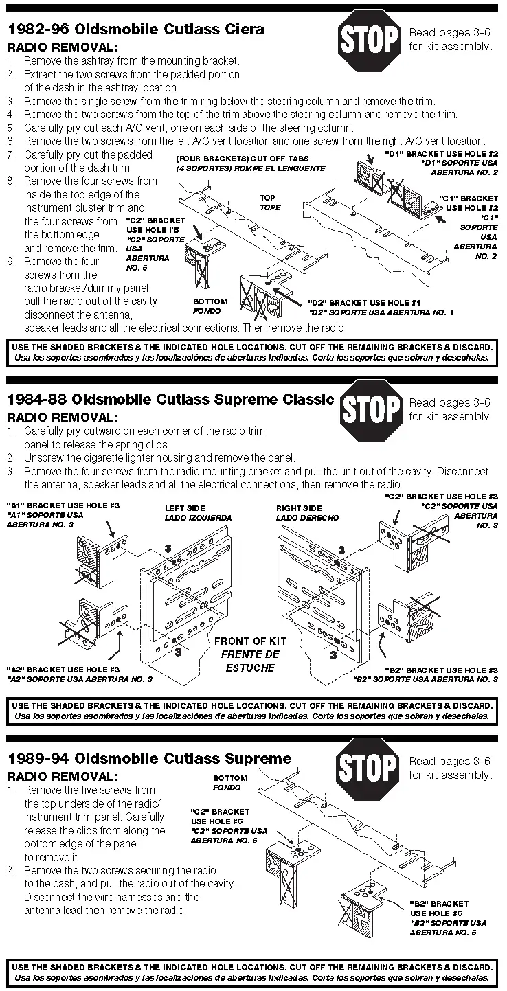 Dash Installation Kit