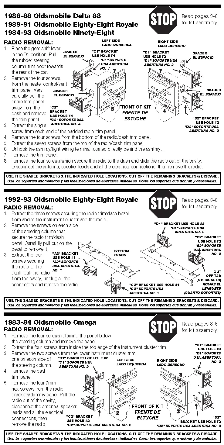 Dash Installation Kit