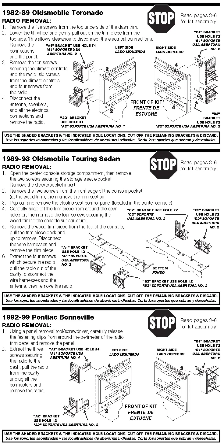 Dash Installation Kit