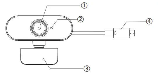 denver WEC-3001 Webcam - diagram