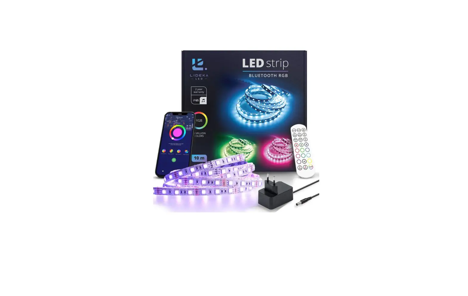 Lideka Led Strip 10 Meter Op 1 Rol - Multi Color User Manual Lideka Led Strip 10 Meter Op 1 Rol - Multi Color User Manual