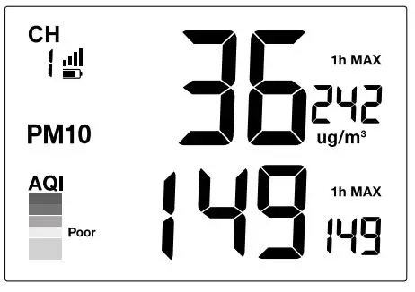 BRESSER 7110300 Air Quality Monitor with Wireless Sensor-fig21