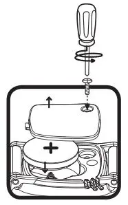 PAW Patrol Learning Watch - BATTERY INSTALLATION