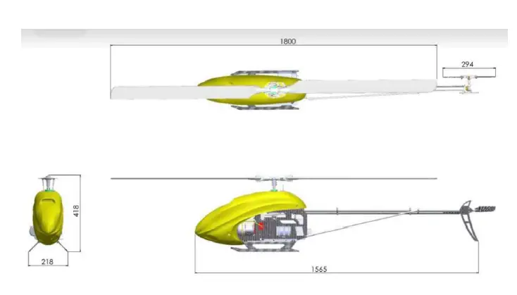 KingTech- KT800-H -Turbine -Helicopter -1