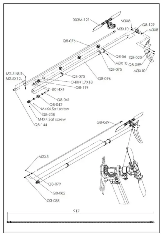 KingTech- KT800-H -Turbine -Helicopter -4