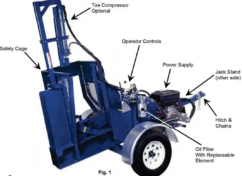 TSI TC-100 Tire Cutter Machine 01