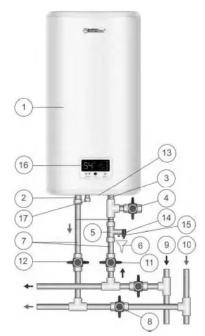 thermex ES50V 50 Liter Electric storage water heater-fig1
