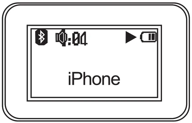 COMSOON J25 Bluetooth Receiver with LCD Screen Portable AUX Bluetooth 5.0 Adapter - Bluetooth Connect