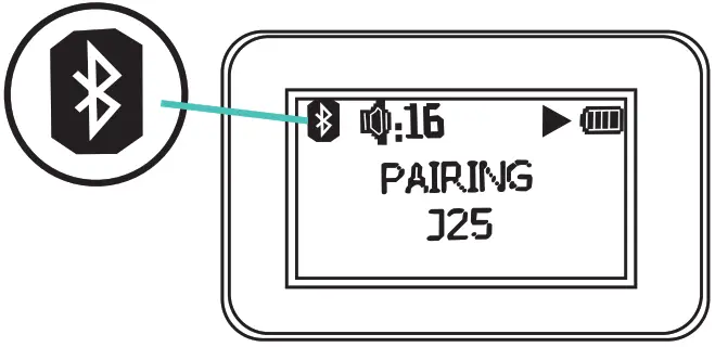 COMSOON J25 Bluetooth Receiver with LCD Screen Portable AUX Bluetooth 5.0 Adapter - Bluetooth
