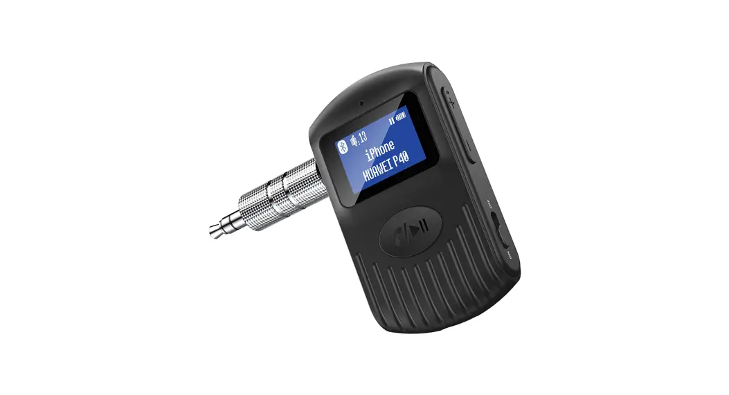 Comsoon J25 Bluetooth Receiver With Lcd Screen Portable Aux Bluetooth 5.0 Adapter User Manual