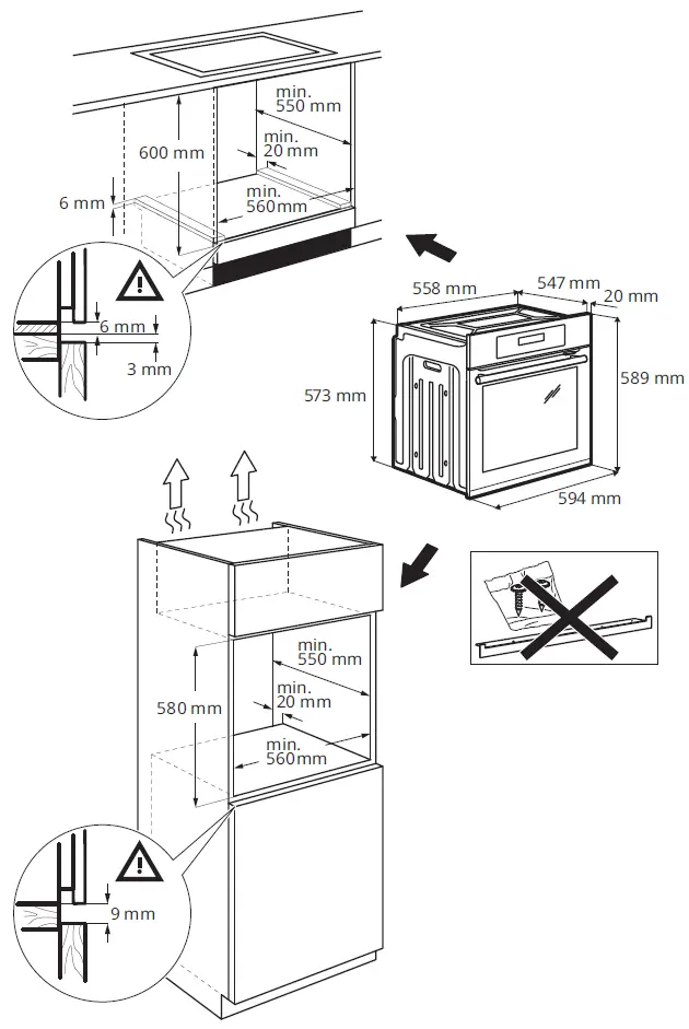 IKEA FINSMAKARE Forced Air Oven with Pyro Steam Functions 01