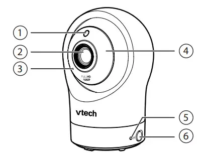 Vtech RM5764HD Pan and Tilt Monitor - figure 2
