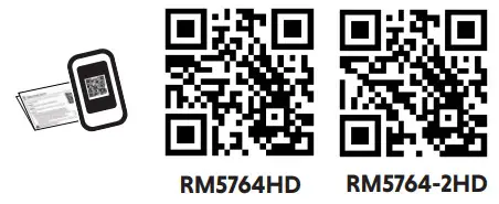 Vtech RM5764HD Pan and Tilt Monitor - qr