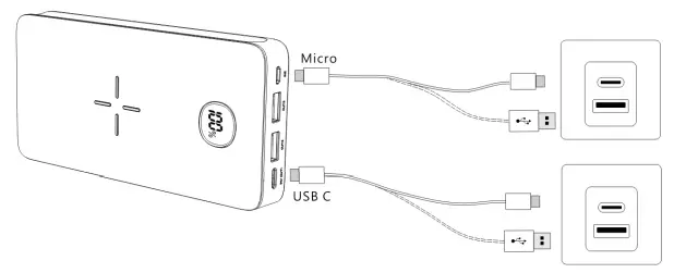 Dongguan B01PW Portable Power bank - power