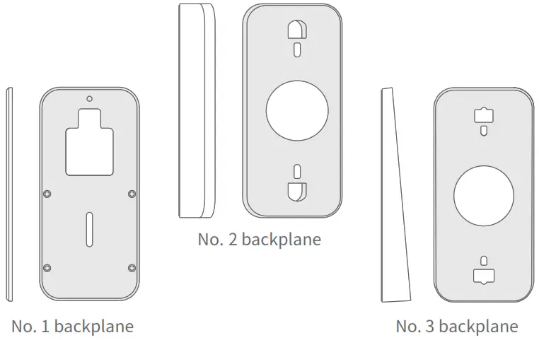 Yi Technology D201 Kami Doorbell Camera - Suggested installation angle
