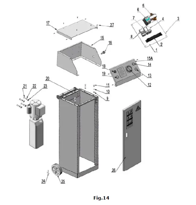 AMGO EM06 Hydrulics Portable Mid Rise Scissor-FIG14