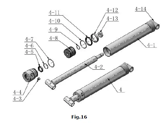 AMGO EM06 Hydrulics Portable Mid Rise Scissor-FIG16
