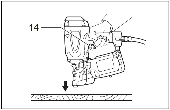 makita AN902 Construction Coil Nailer 11