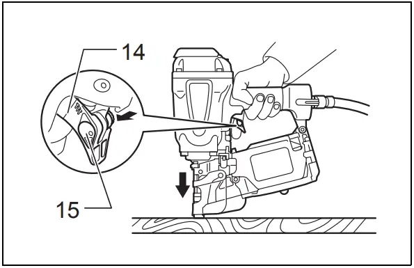 makita AN902 Construction Coil Nailer 12