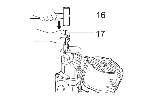 makita AN902 Construction Coil Nailer 13