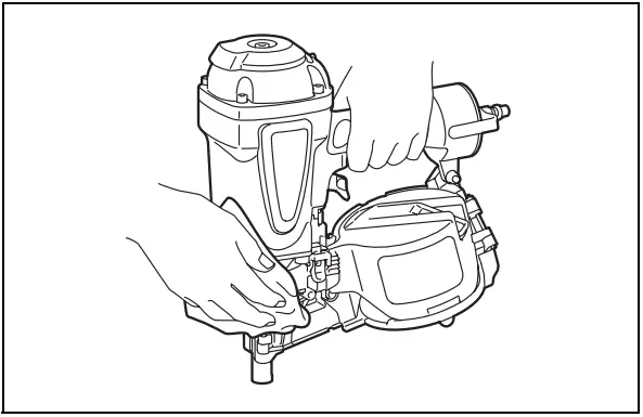makita AN902 Construction Coil Nailer 18