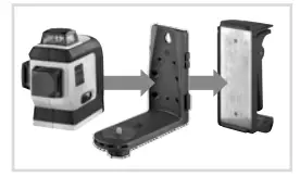 Laserliner 036 25 Magnetic Wall Bracket 2
