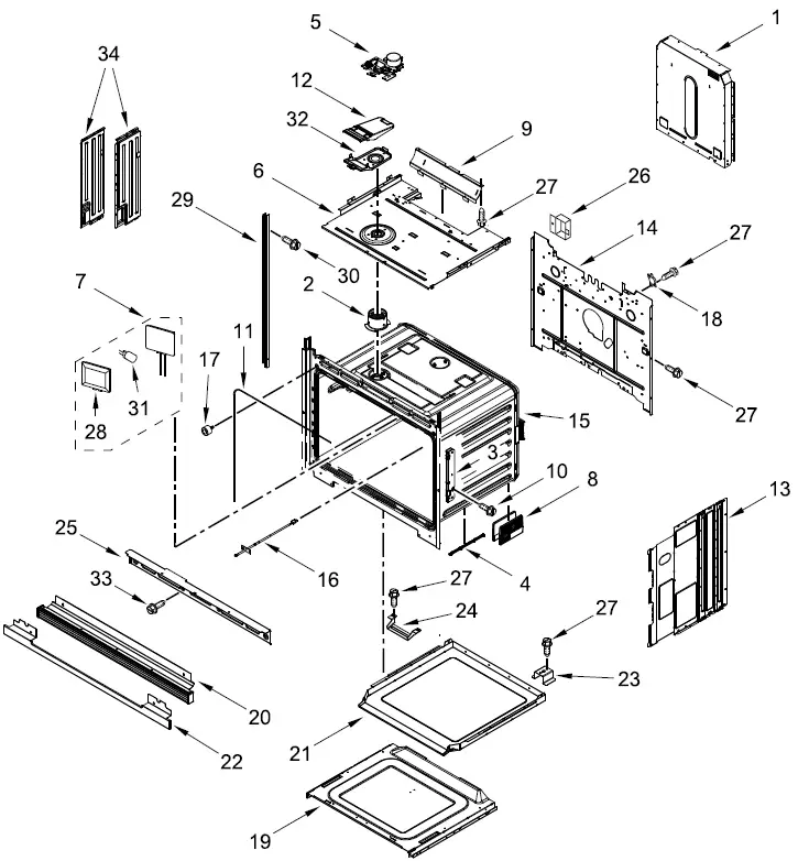 KitchenAid KOSE500ESS20 30 Inch Built-In Electric Single Wall Oven 01