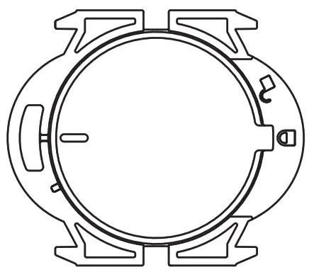 Magene S314 Speed Cadence Sensor - battery holder1