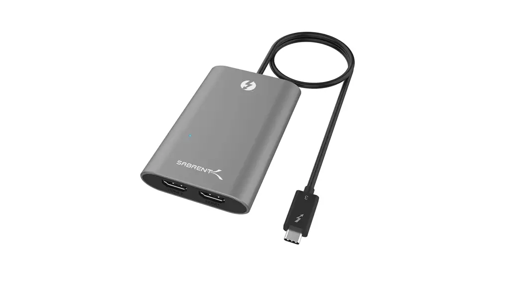 Sabrent Th-w3h2 Thunderbolt 3 To Dual Hdmi 2.0 Adapter User Manual