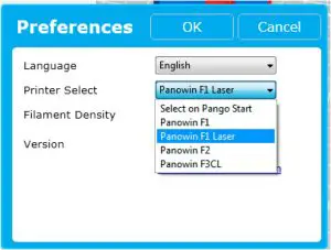 Preference interface