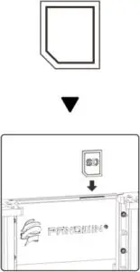 Inserting SD Card Instructions
