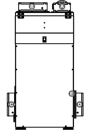 santa-fe TS-1158 Fe Classic Basement Dehumidifier 2
