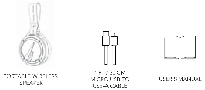 NAUTICA S20 Portable Wireless Speaker - BOX