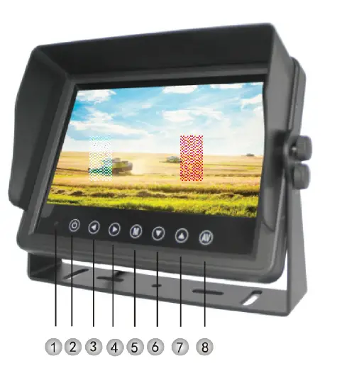 FALCONEYE ELECTRONICS FEWBCSWP-1 Wired Heavy Duty Backup 1080P Camera fig 3