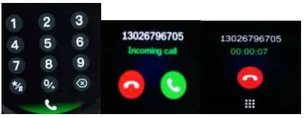 DENVER Smartwatch User Manual - Calls