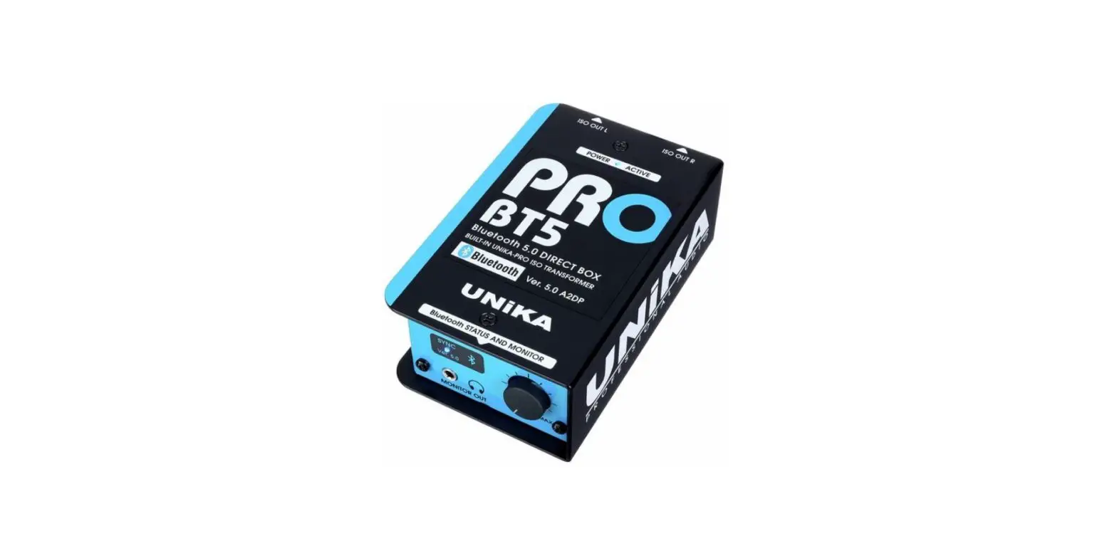 Unika Pro Pro-bt5 Audio Interface Bluetooth Direct Box User Manual