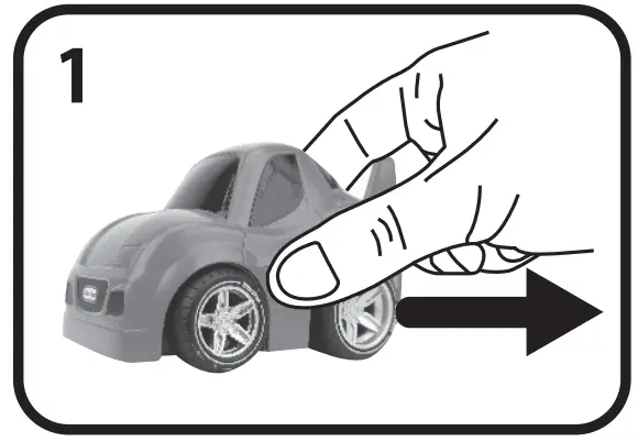 little tikes 659454 Crazy Fast Cars 2 Pack High Speed Pursuit