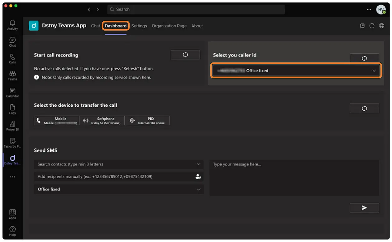 Dstny Teams Telephony Software Quick Guide