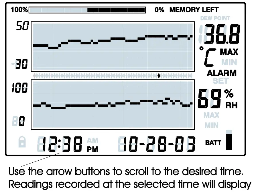 EXTECH RH520A Humidity+Temperature Chart Recorder with Detachable Probe - fig 2