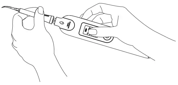 TADSmile Electric Teeth Cleaner with LED Screen -APPLITION METHODS 1