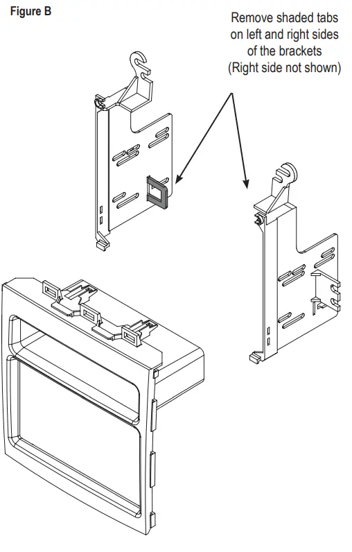 American International SBK931GB Mounting Kit Dash Kit - fig 2