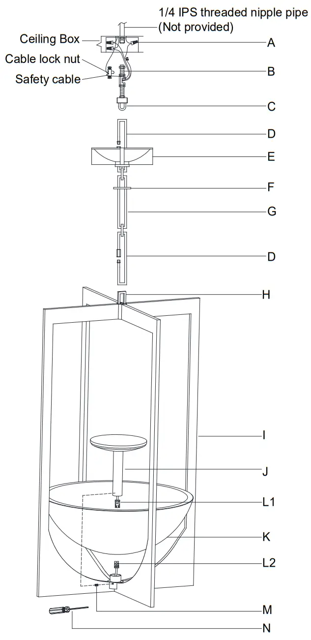 RALPH LAUREN RL 5773 Michaela Large Chandelier