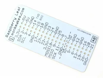 MONK MAKES Air Quallity Kit for Raspberrry PI - Raspberry Leaf