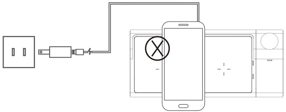 AGPTEK DW06 3 in 1 Wireless Charger - 36