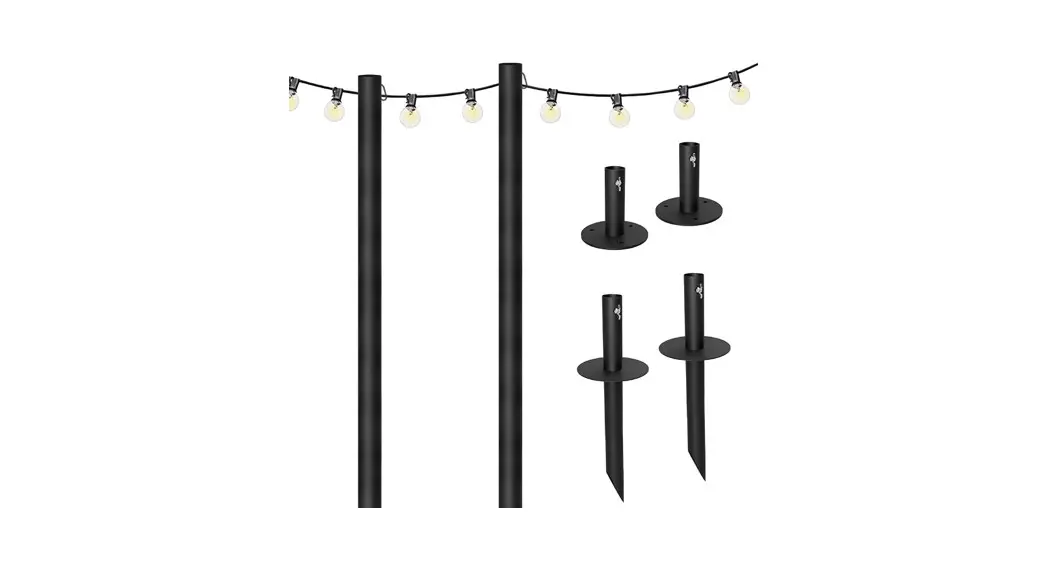 Excello 10 Ft Bistro Light Poles Installation Guide Excello 10 Ft Bistro Light Poles Installation Guide