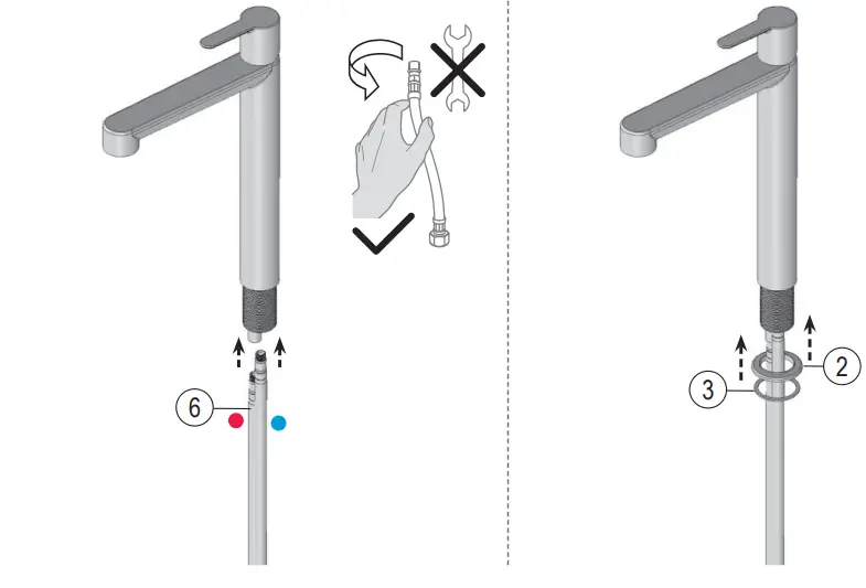 RAVAK PU 015-00-Puri-Washbasin-Standing-Tap-without-Pop-Up-Waste-fig3