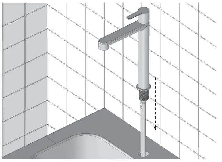 RAVAK PU 015-00-Puri-Washbasin-Standing-Tap-without-Pop-Up-Waste-fig4