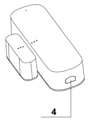 DOORsafe 3113 WiFi Door or Window Magnet Contact Sensor-fig1