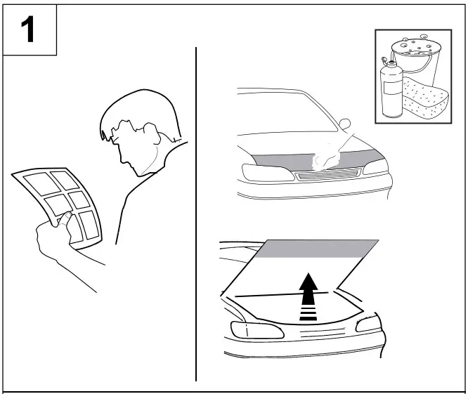 E231SSJ020 Genuine Subaru Hood Protector - 1