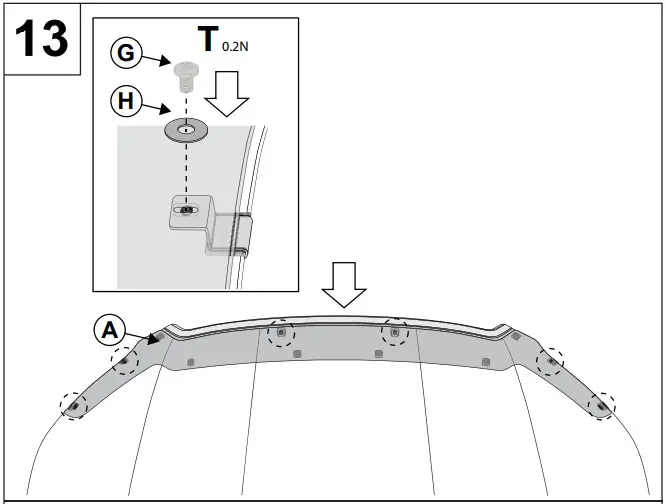 E231SSJ020 Genuine Subaru Hood Protector - 13